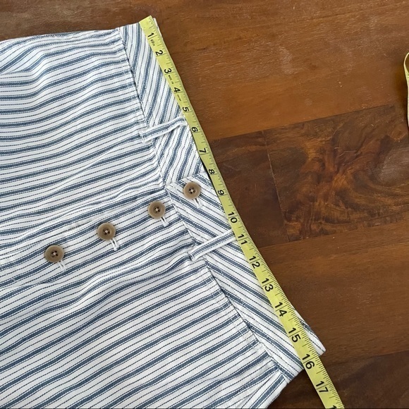 Madewell‎ Emmett wide leg cropped striped pants 31 NWT - Picture 7 of 9